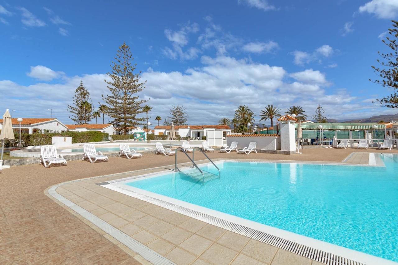 Canarian Holiday Home - Private Bungalow In Playa Del Ingles 马斯帕洛马斯 外观 照片