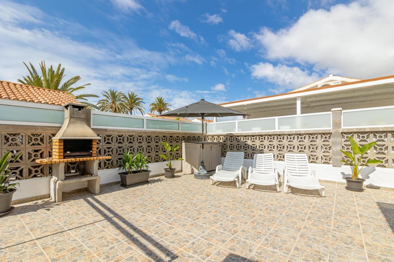 Canarian Holiday Home - Private Bungalow In Playa Del Ingles 马斯帕洛马斯 外观 照片